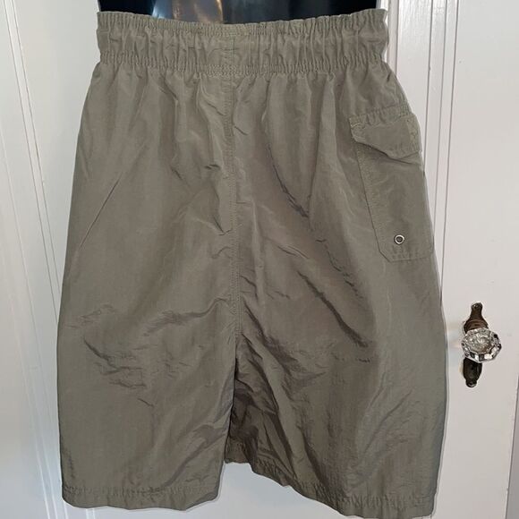 Sand N Sun army green polyester swim trunks - Picture 5 of 8